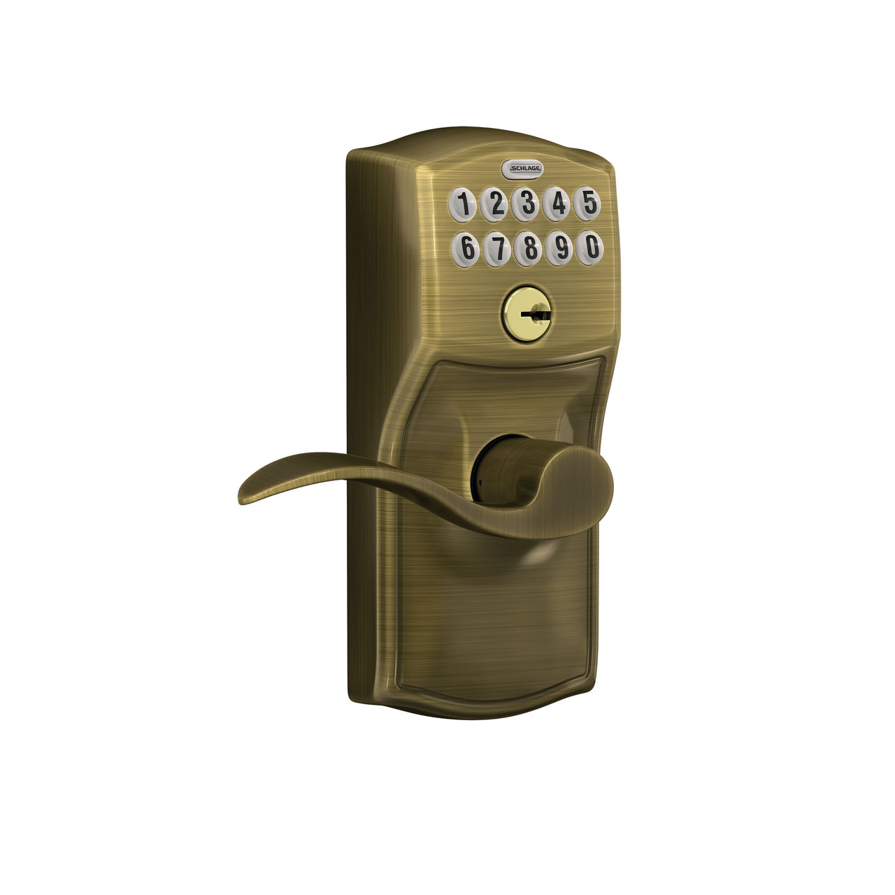Keypad Lever and Accent Lever with Flex Lock 2