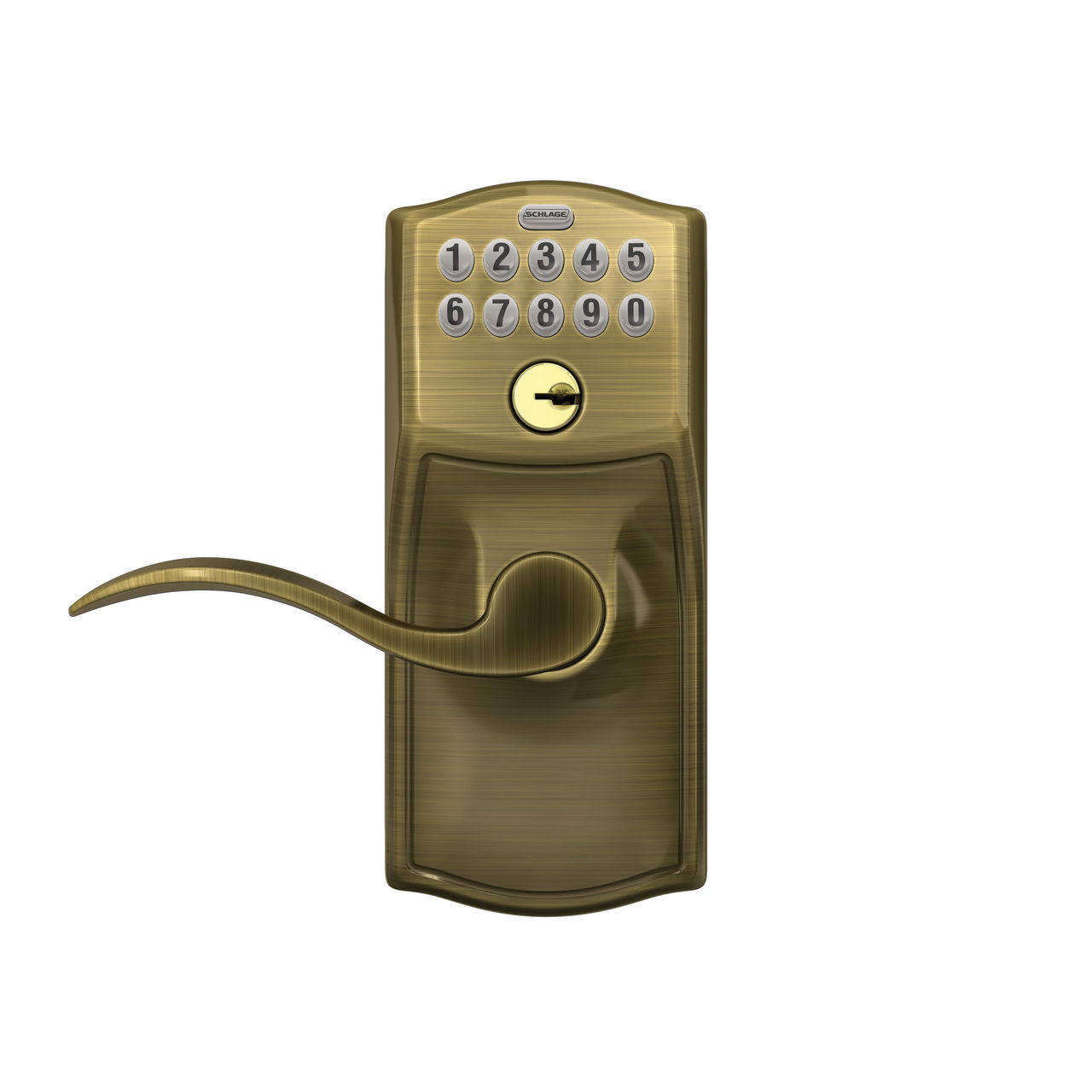 Keypad Lever and Accent Lever with Flex Lock 3