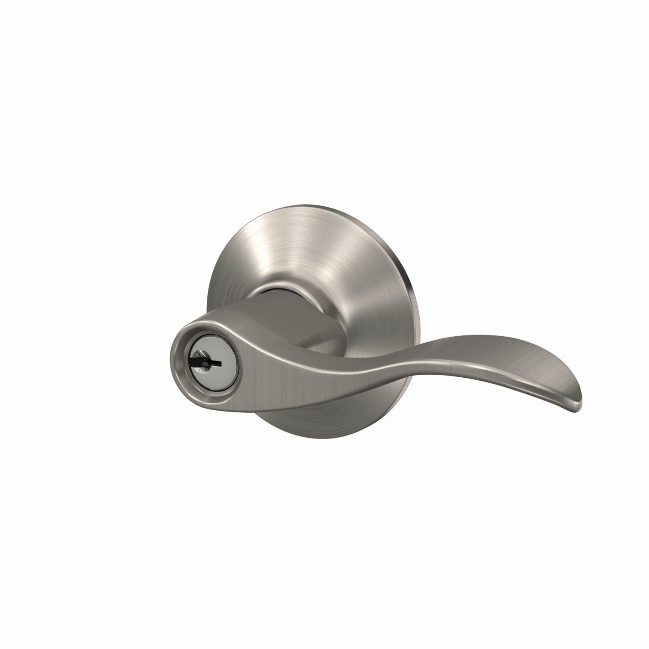 Accent Lever Keyed Entry Lock 3