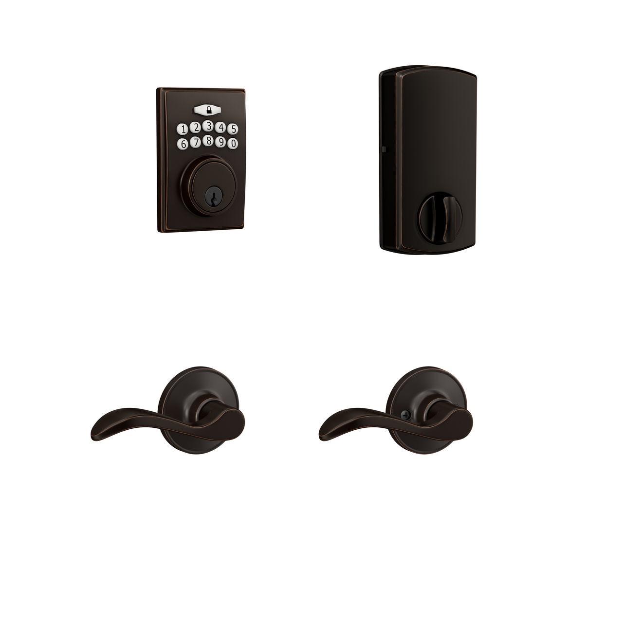 Dexter® Keypad Deadbolt with Seville Lever 2